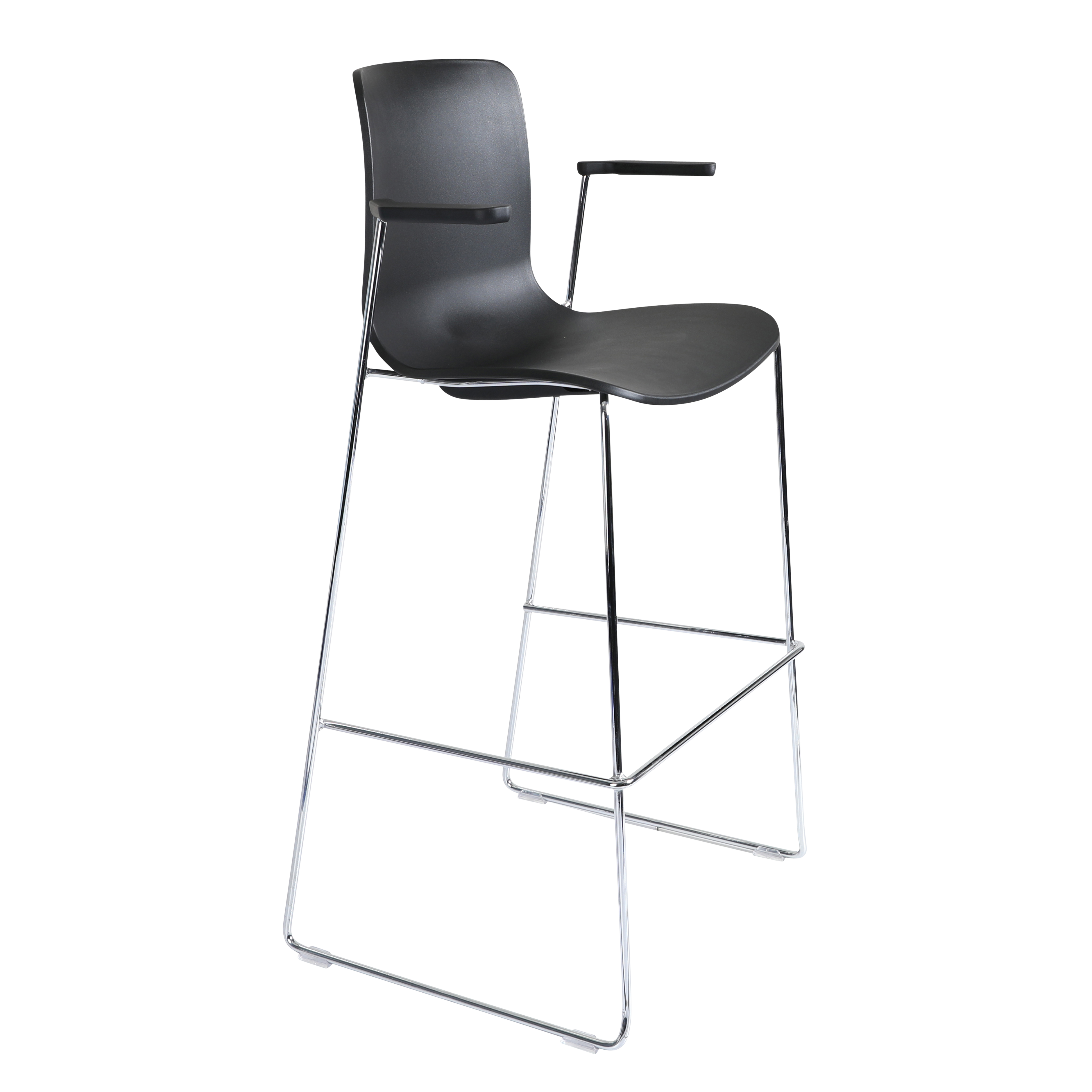 Acti Stool (Black / Stool Sled Base)